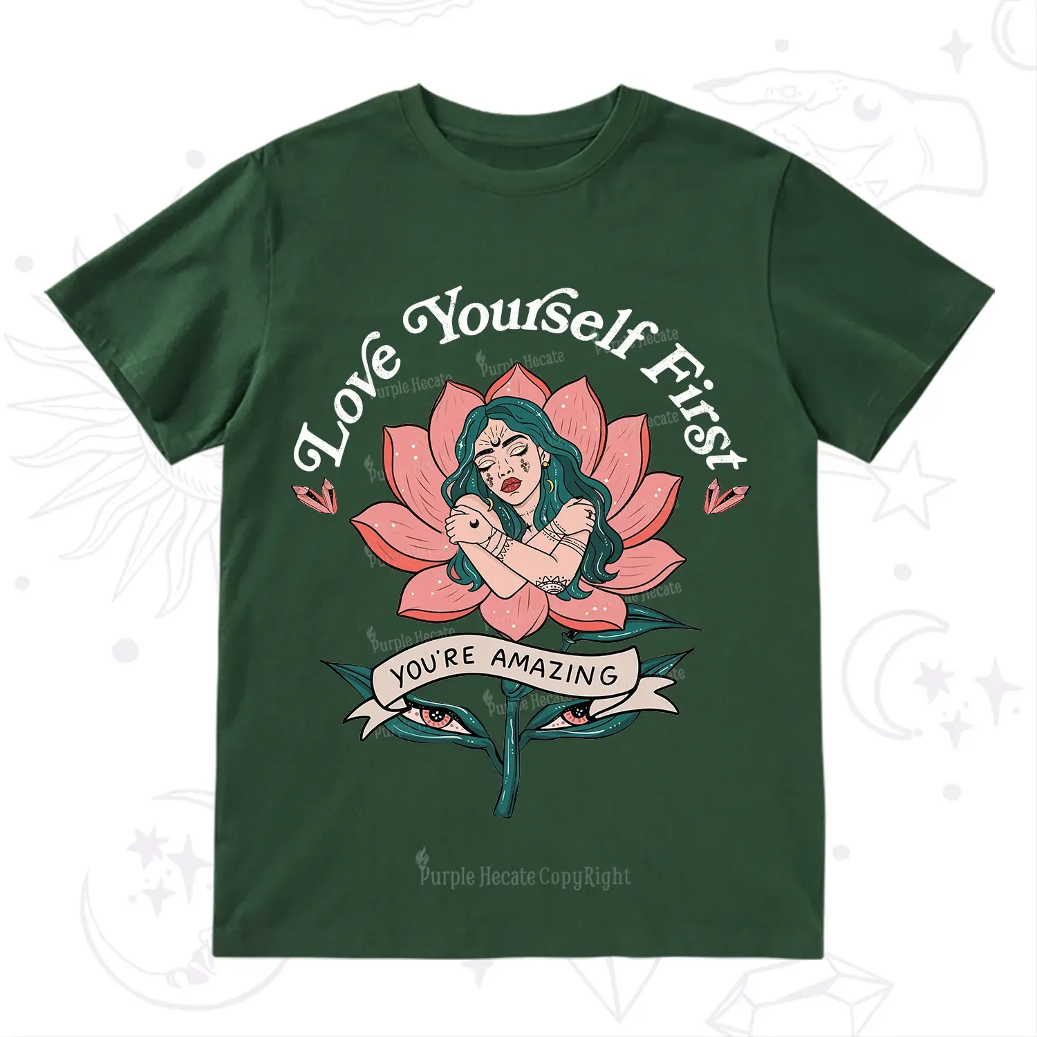 Purplehecate Love Yourself First T-Shirt
