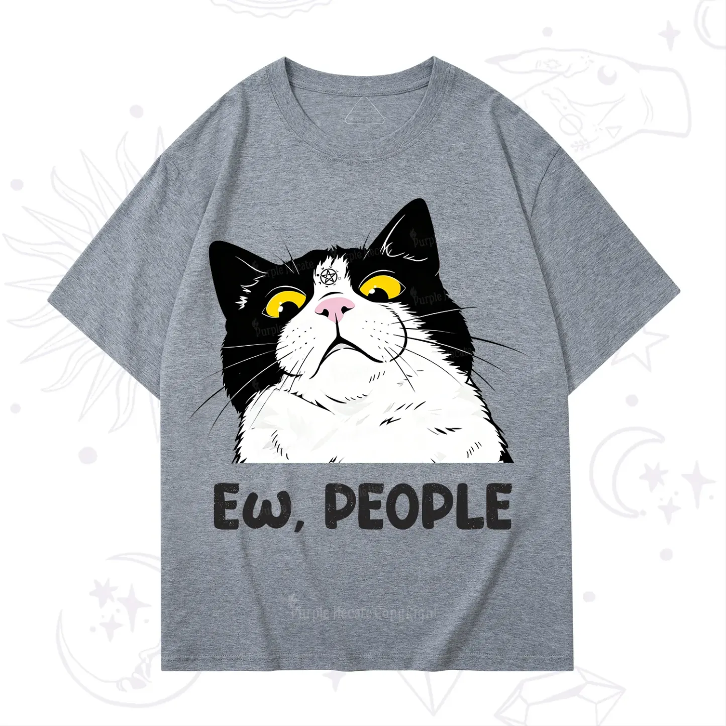 Purplehecate Ew People Cat T-Shirt