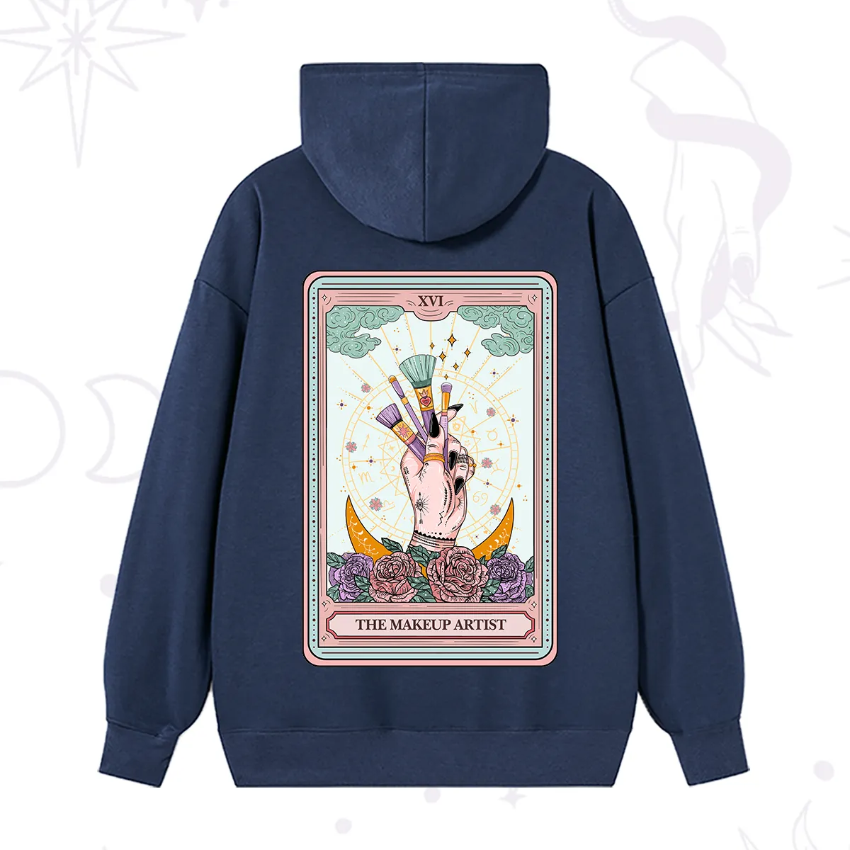 Purplehecate The Makeup Artist Life Tarot Hoodie