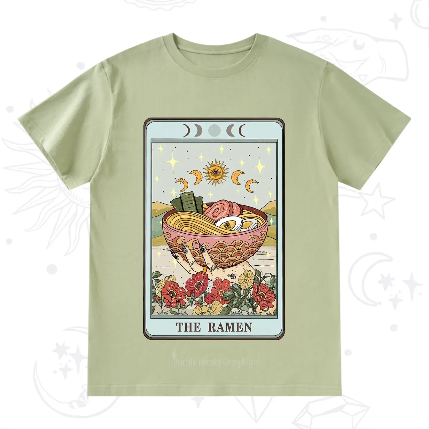 Purplehecate The Ramen Tarot T-Shirt