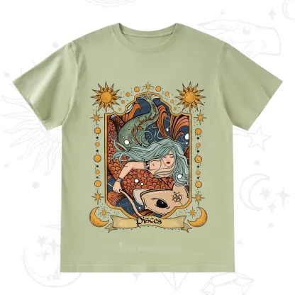 Purplehecate Mystic Pisces Zodiac T-Shirt