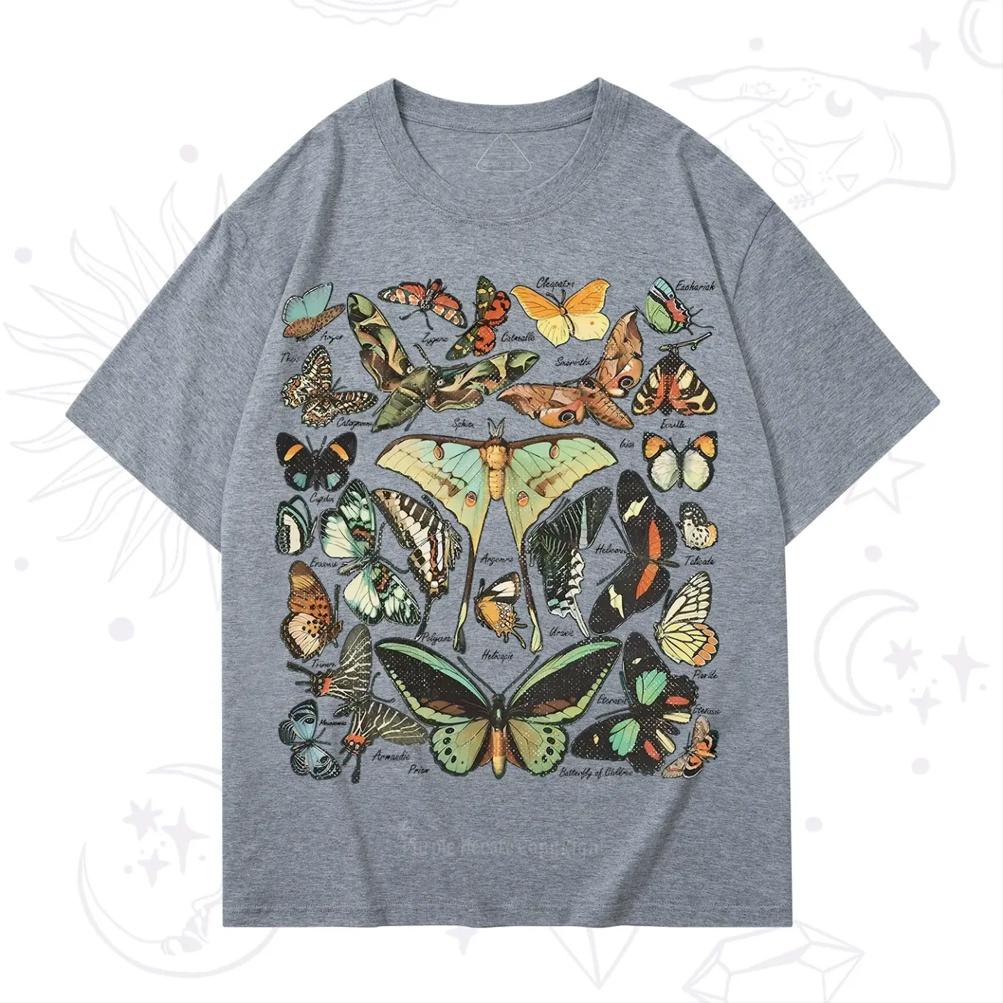 Purplehecate Vintage Butterfly & Moth T-Shirt
