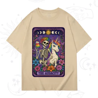 Purplehecate The Audacity Tarot Pride Rainbow T-Shirt
