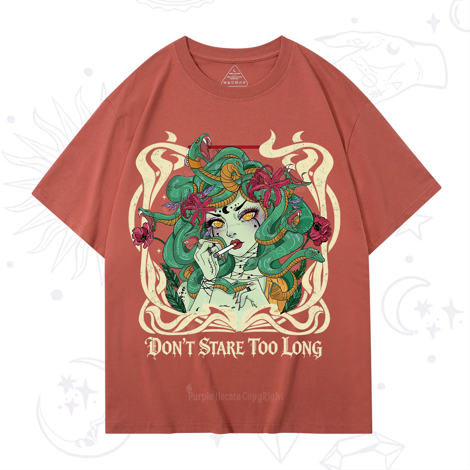 Purplehecate Don't Stare Too Long T-Shirt