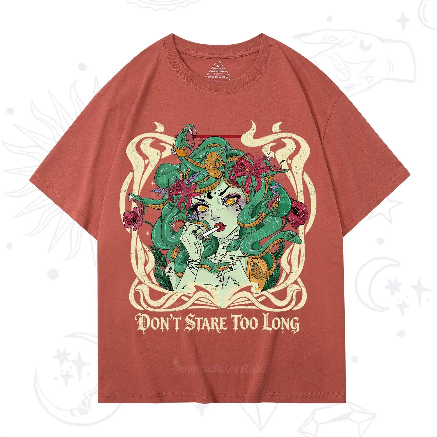 Purplehecate Don't Stare Too Long T-Shirt