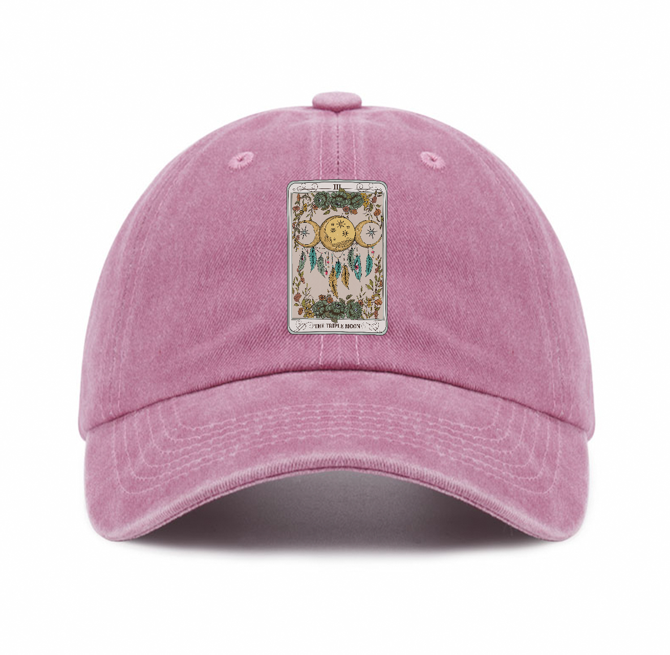 Purplehecate The Triple Moon Tarot Card Baseball Cap