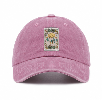 Purplehecate The Triple Moon Tarot Card Baseball Cap
