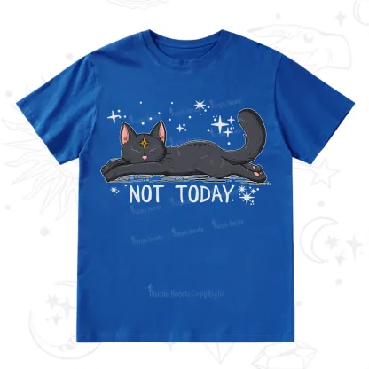 Purplehecate Not Today Cat T-Shirt