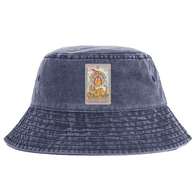 Purplehecate The Chicken Nugget Tarot Bucket Hat