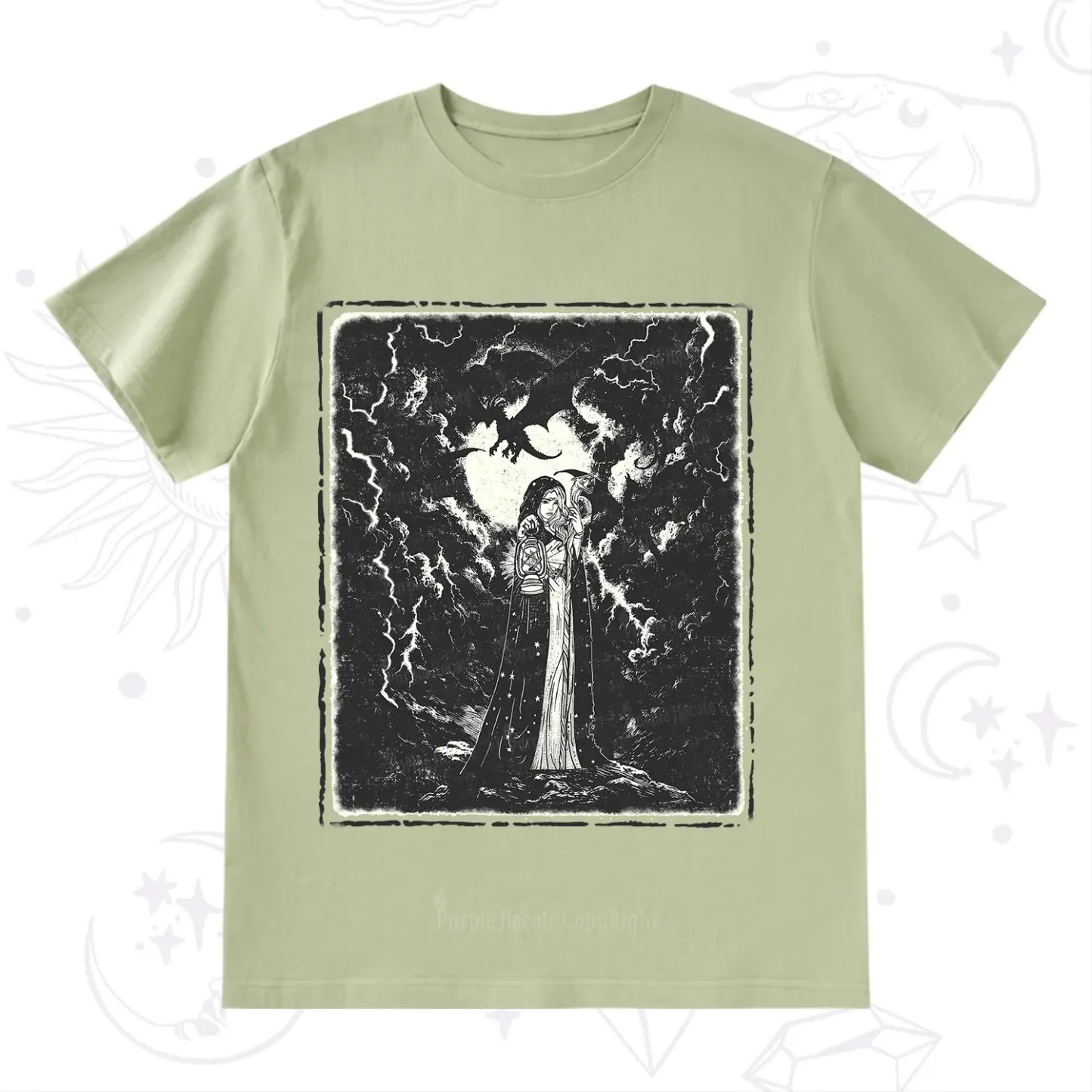 Purplehecate Witches of the Lightning Veil T-Shirt