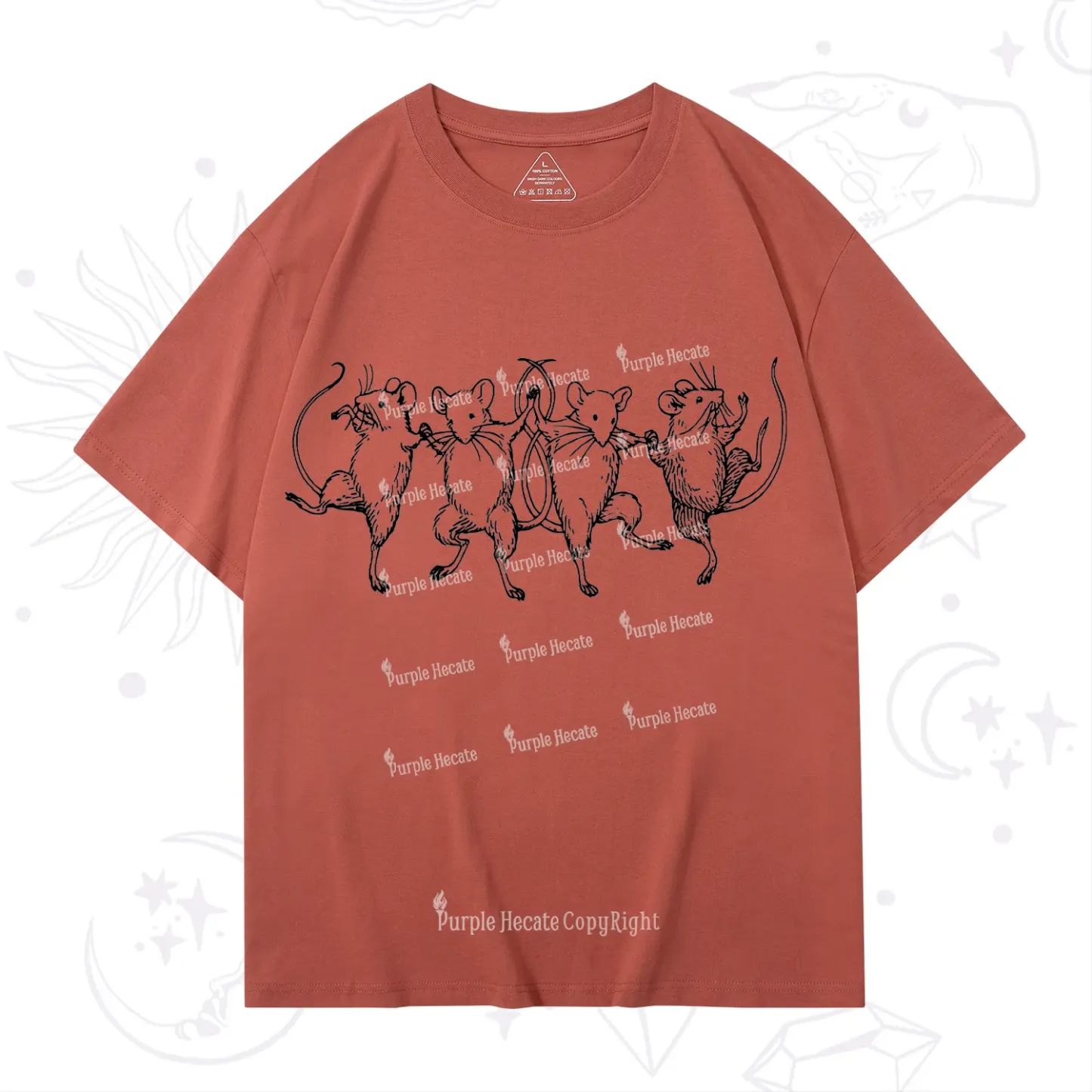 Purplehecate Dancing Rats T-Shirt
