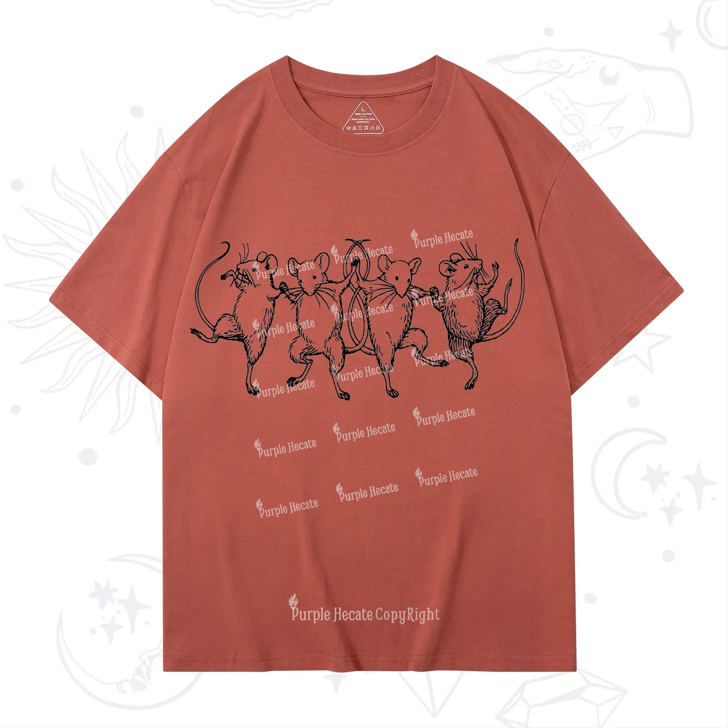 Purplehecate Dancing Rats T-Shirt