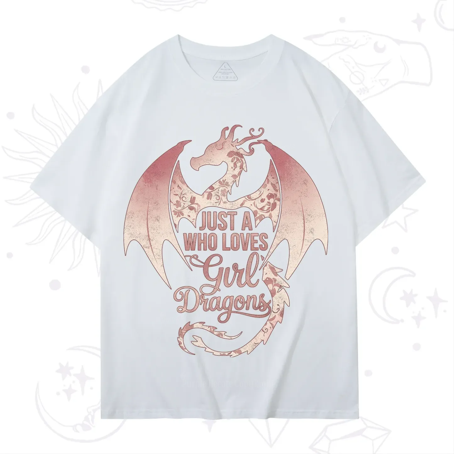 Purplehecate Just A Girl Who Loves Dragons T-Shirt
