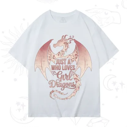 Purplehecate Just A Girl Who Loves Dragons T-Shirt