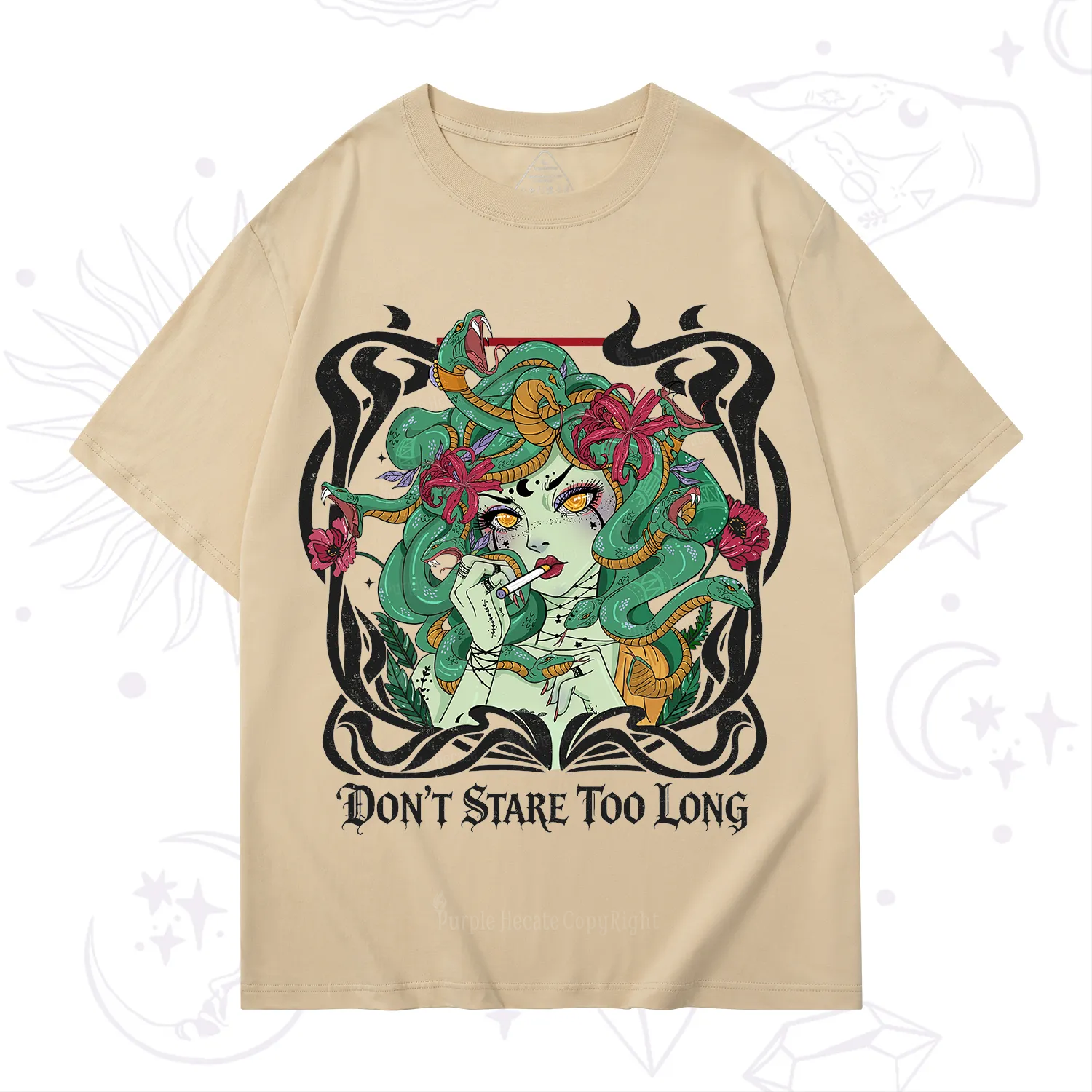 Purplehecate Don't Stare Too Long T-Shirt