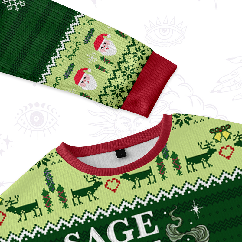 Purplehecate Smudge That Shit Ugly Christmas Sweater