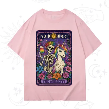 Purplehecate The Audacity Tarot Pride Rainbow T-Shirt