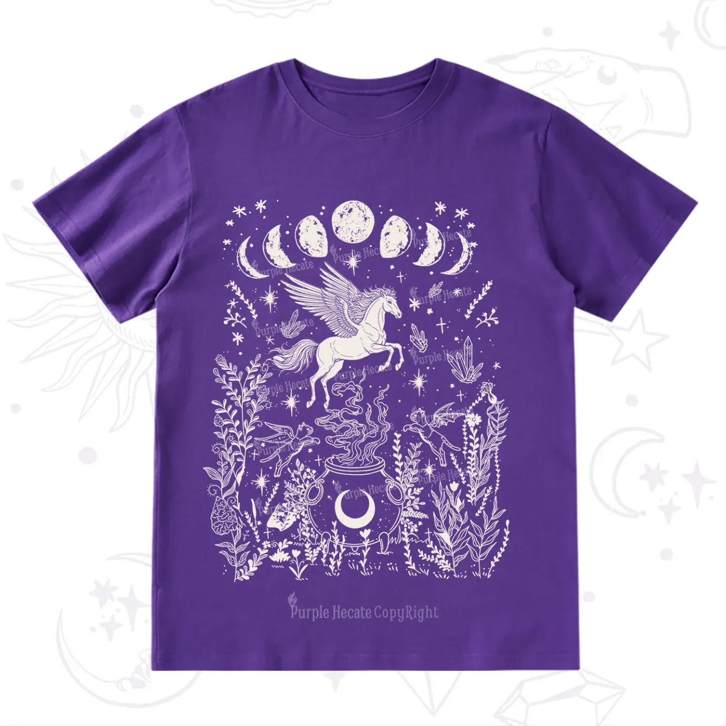 Purplehecate Celestial Pegasus T-Shirt