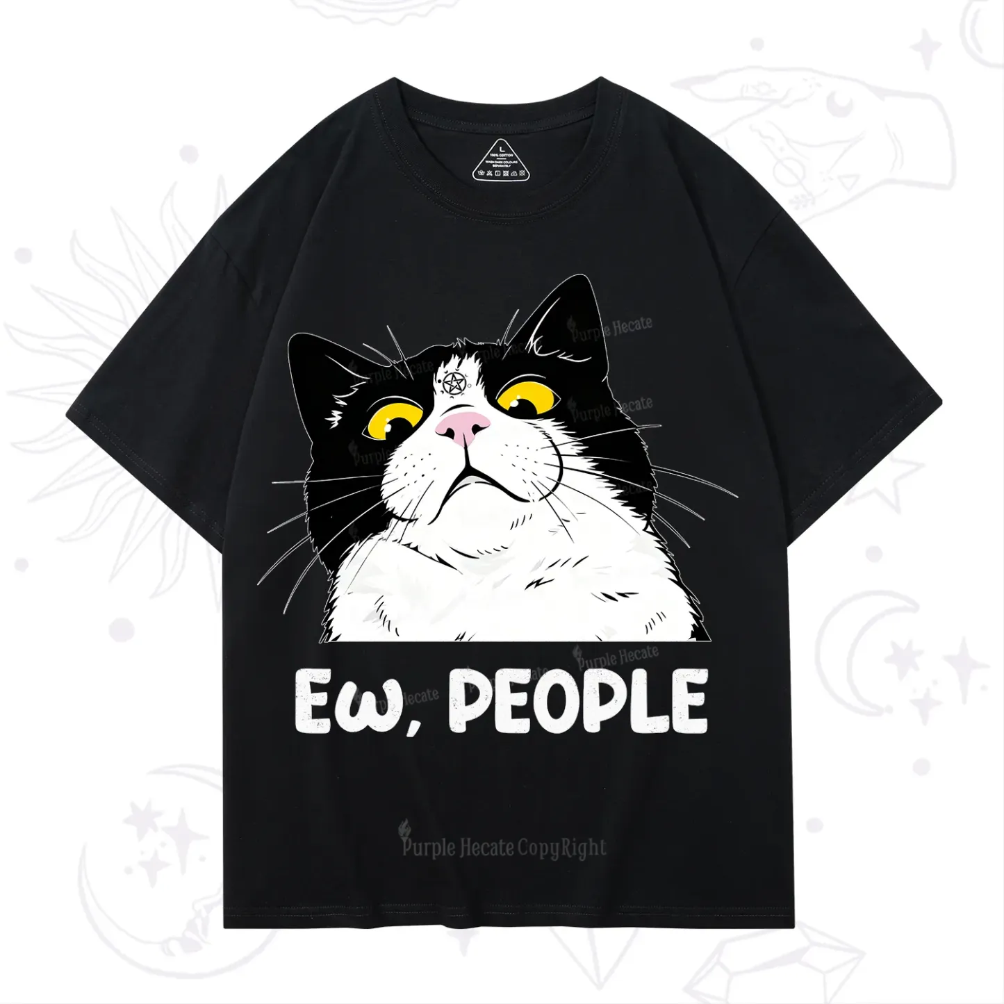 Purplehecate Ew People Cat T-Shirt