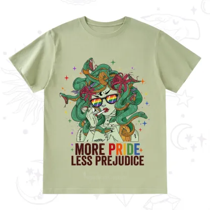 Purplehecate More Pride Less Prejudice Medusa T-Shirt