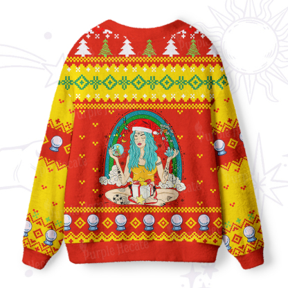 Purplehecate Christmas I'm The Queen Of All My Dreams Ugly Cardigan Sweaters