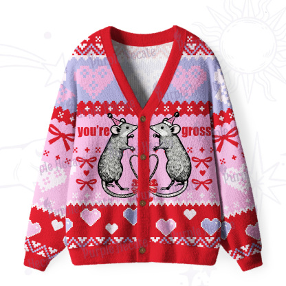 Purplehecate You're Gross Ugly Cardigan Sweaters