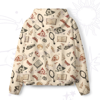 Purplehecate Witchcraft Study All-Over Print Hoodie