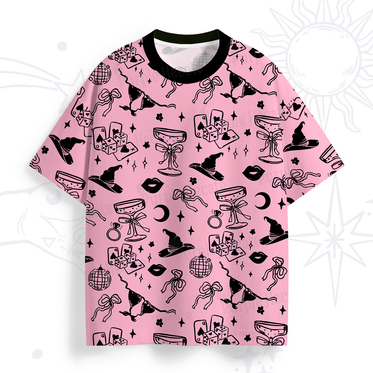 Purplehecate Witch’s Night Out All Over Print T-Shirt