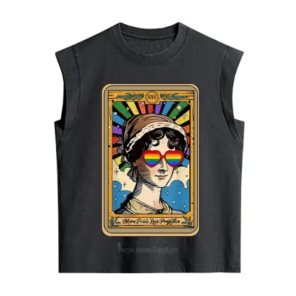 Purplehecate The More Pride Less Prejudice Tarot Vintage Washed Tank