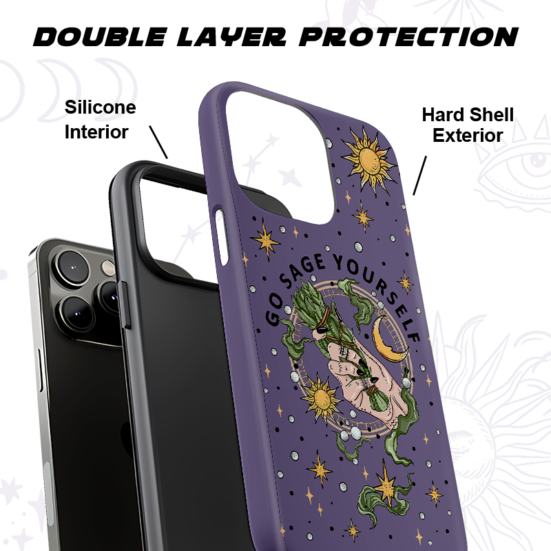 Purplehecate Go Sage Yourself Phone Case