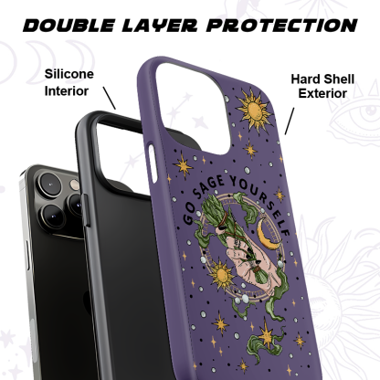 Purplehecate Go Sage Yourself Phone Case