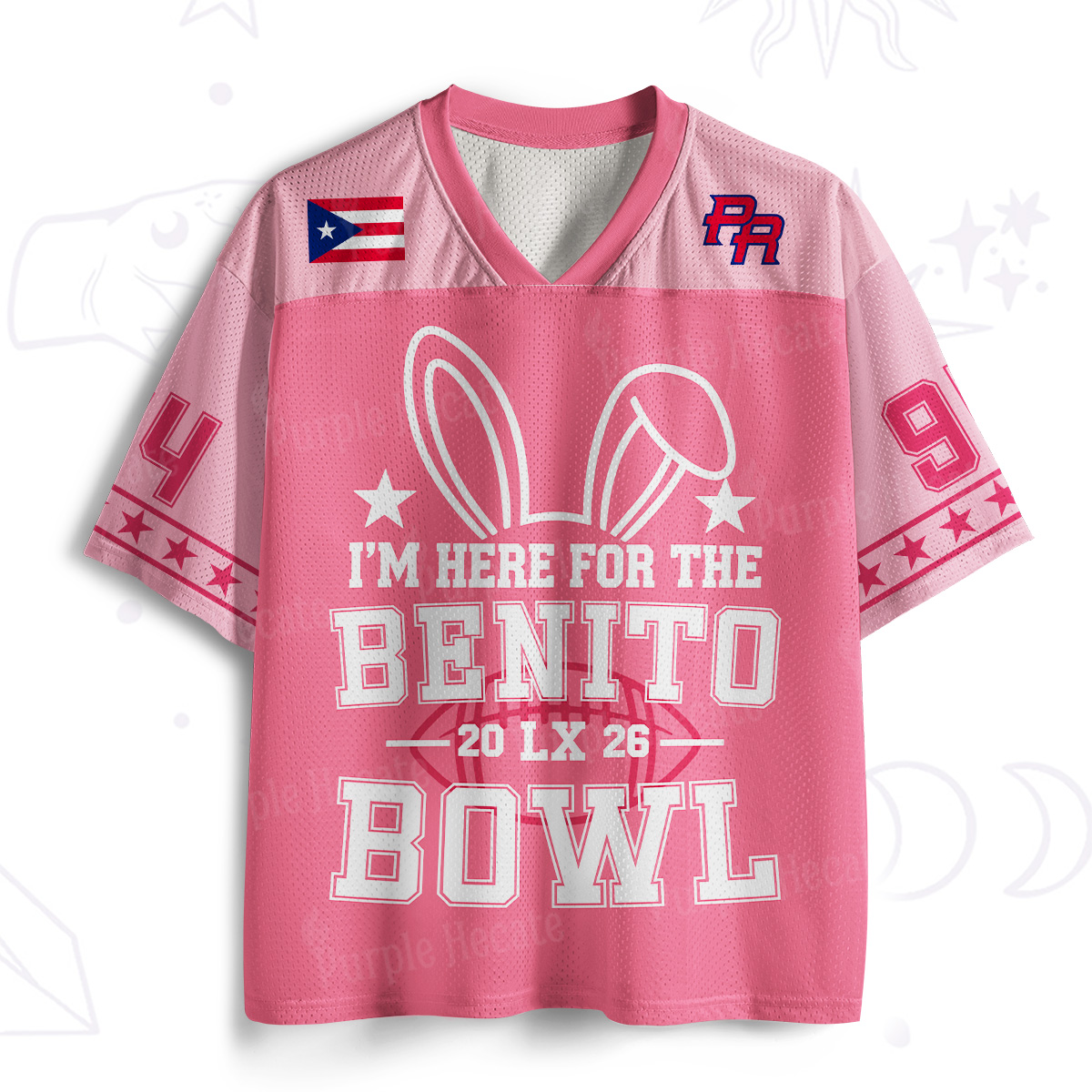 Purplehecate I’m Here for the Main Event Mesh Jersey