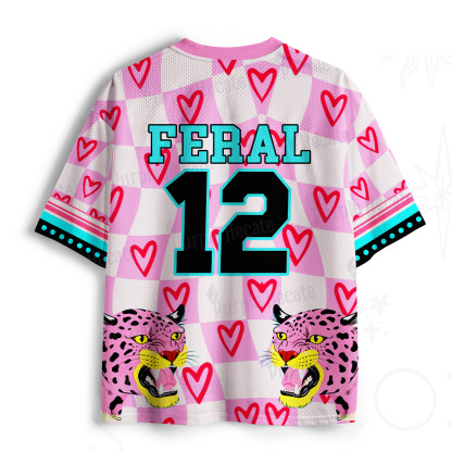 Purplehecate Feral Leopard Mesh Jersey