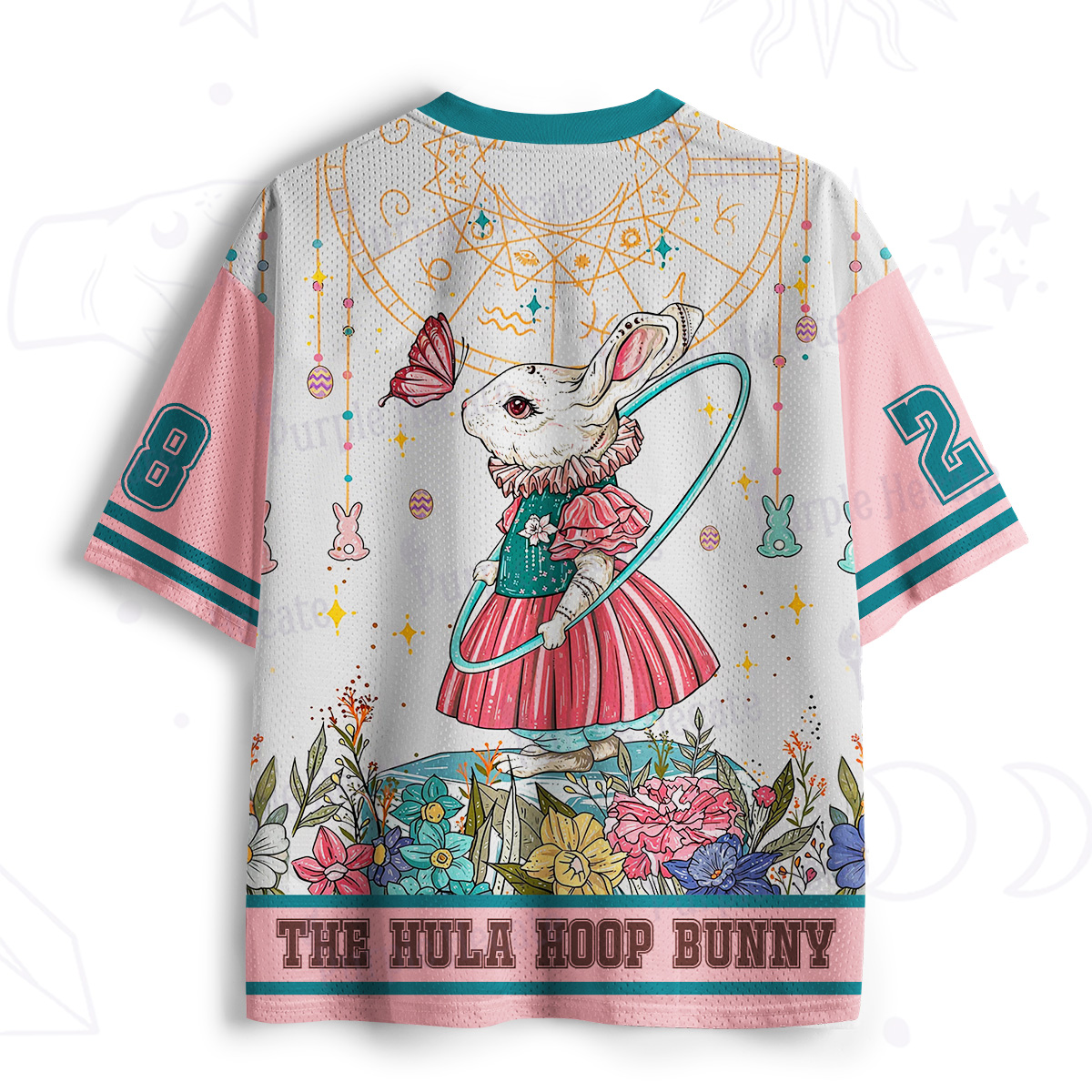 Purplehecate Purplehecate The Hula Hoop Bunny Mesh Jersey