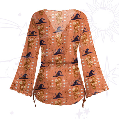 Purplehecate Witch's Enchantment Mesh Cover Up Dress