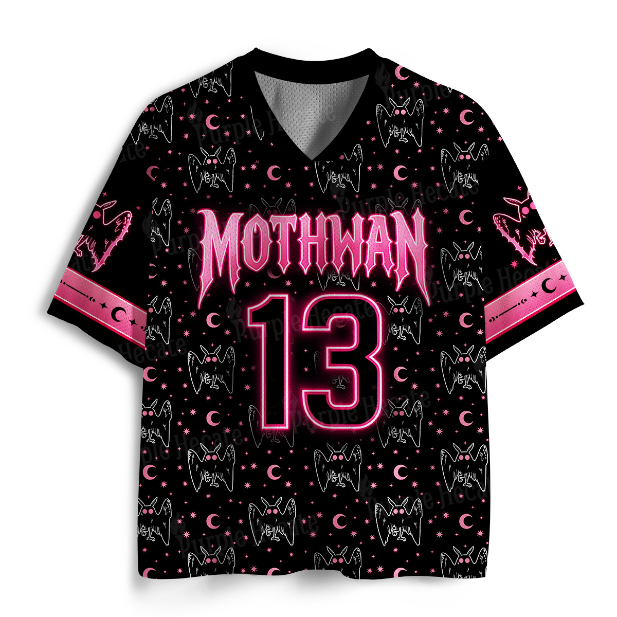 Purplehecate Witchy Mothman Night Mesh Jersey