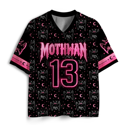 Purplehecate Witchy Mothman Night Mesh Jersey