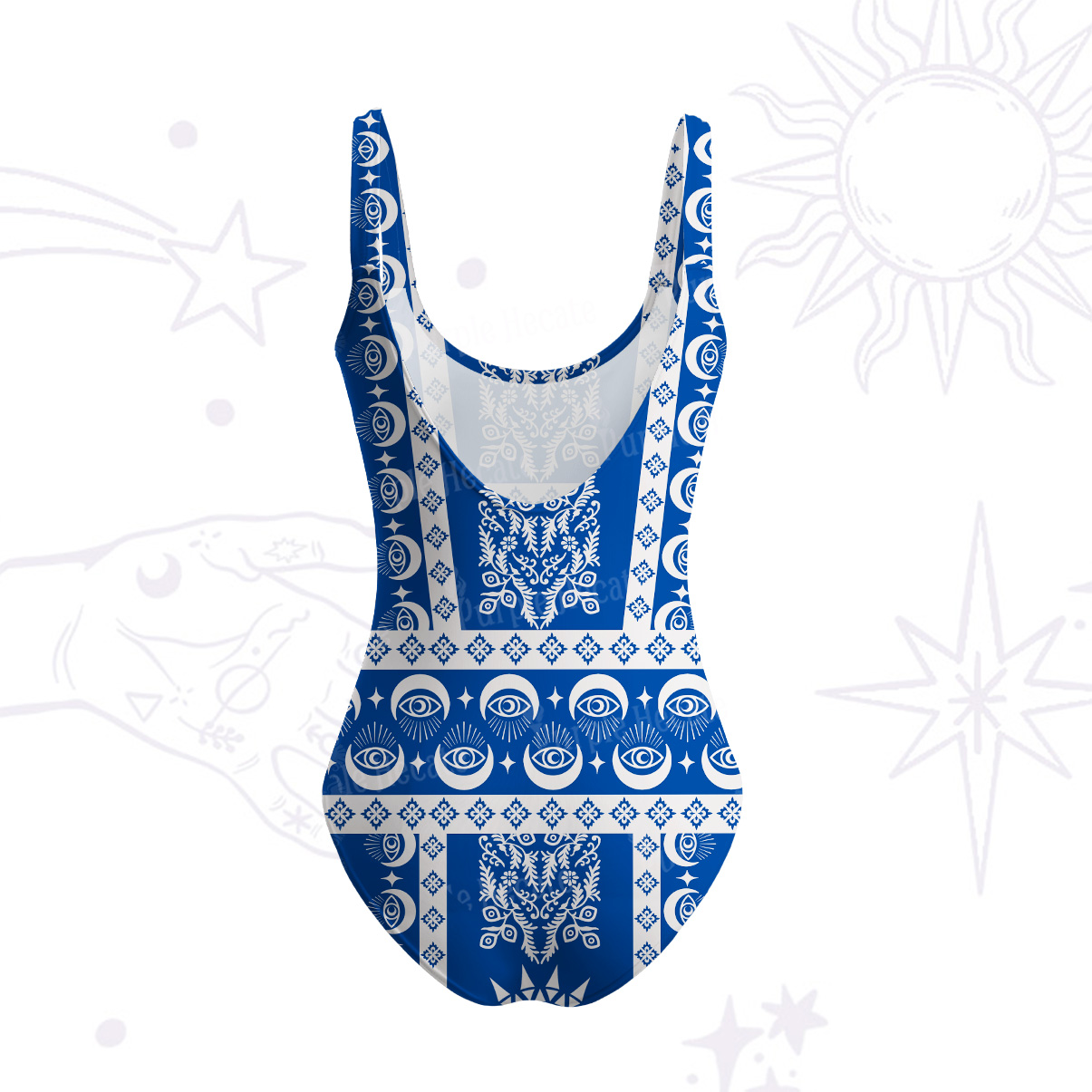 Purplehecate Visionary Sun Tank One Piece Swimsuit