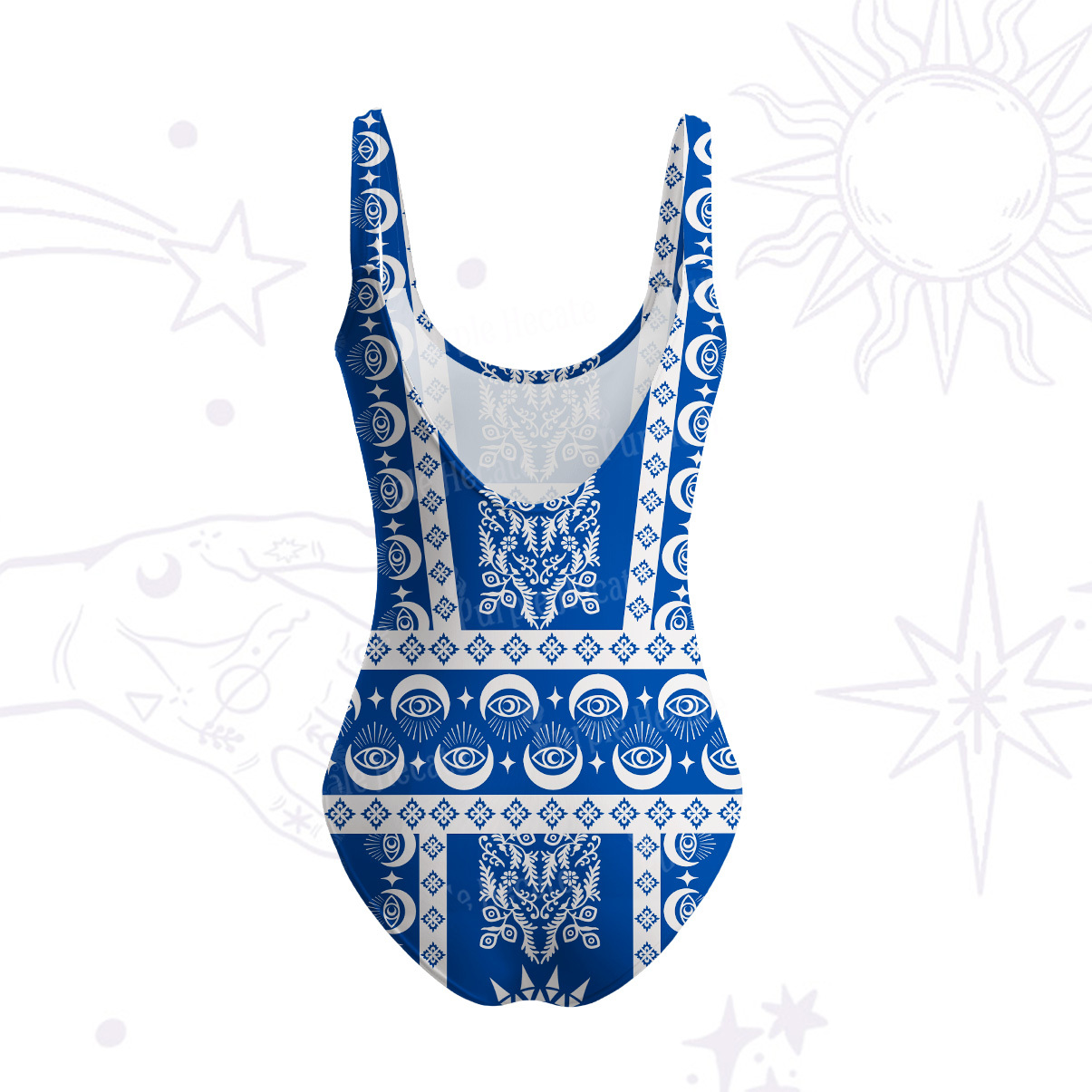 Purplehecate Visionary Sun Tank One Piece Swimsuit
