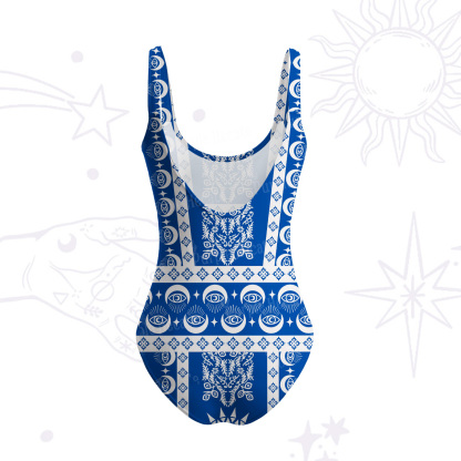 Purplehecate Visionary Sun Tank One Piece Swimsuit