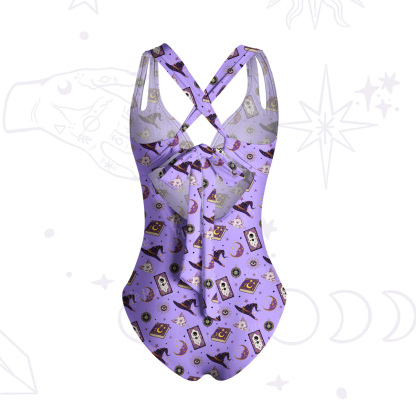 Purplehecate Celestial Witch One-Piece Swimsuit
