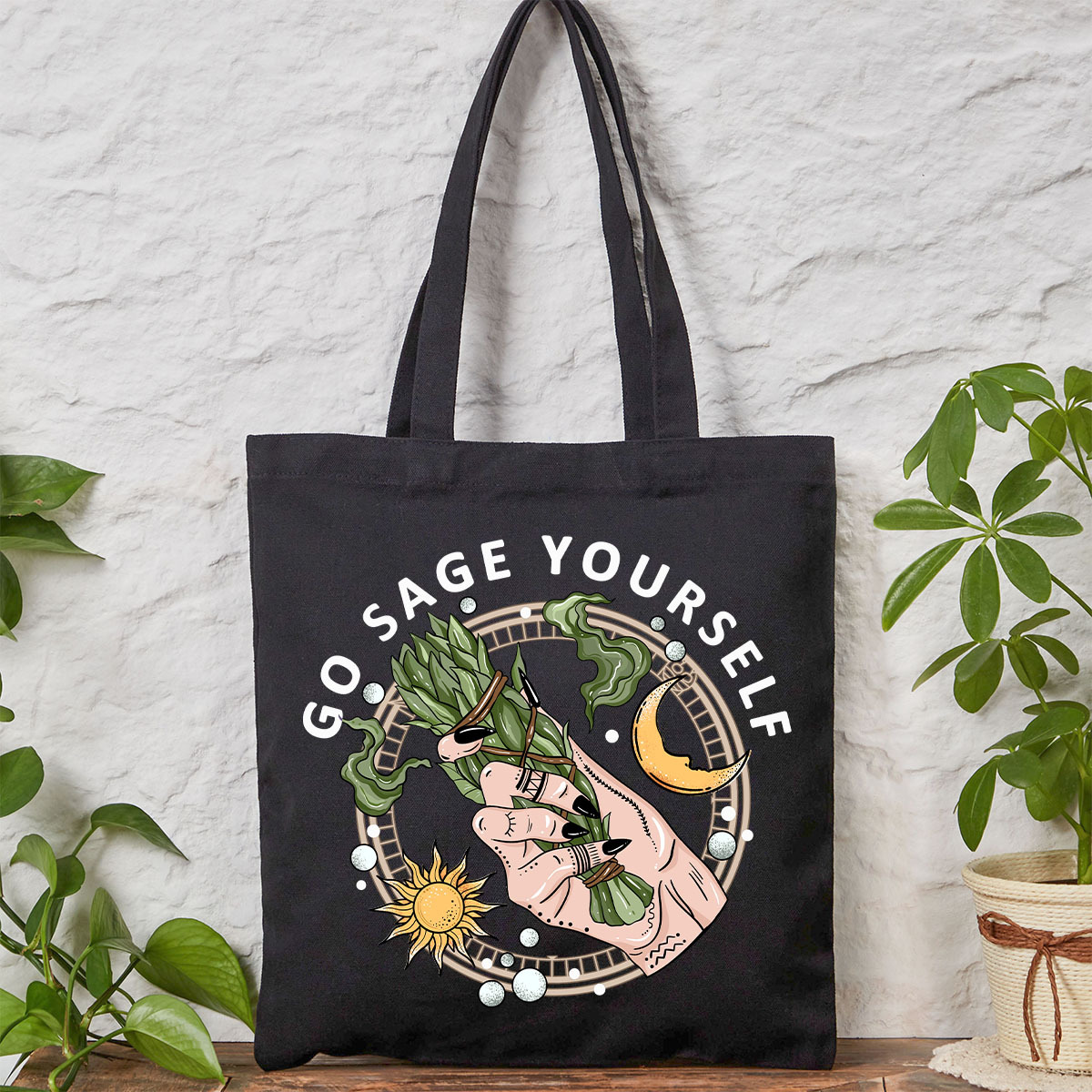 Magic Purplehecate Go Sage Yourself Tote Bag