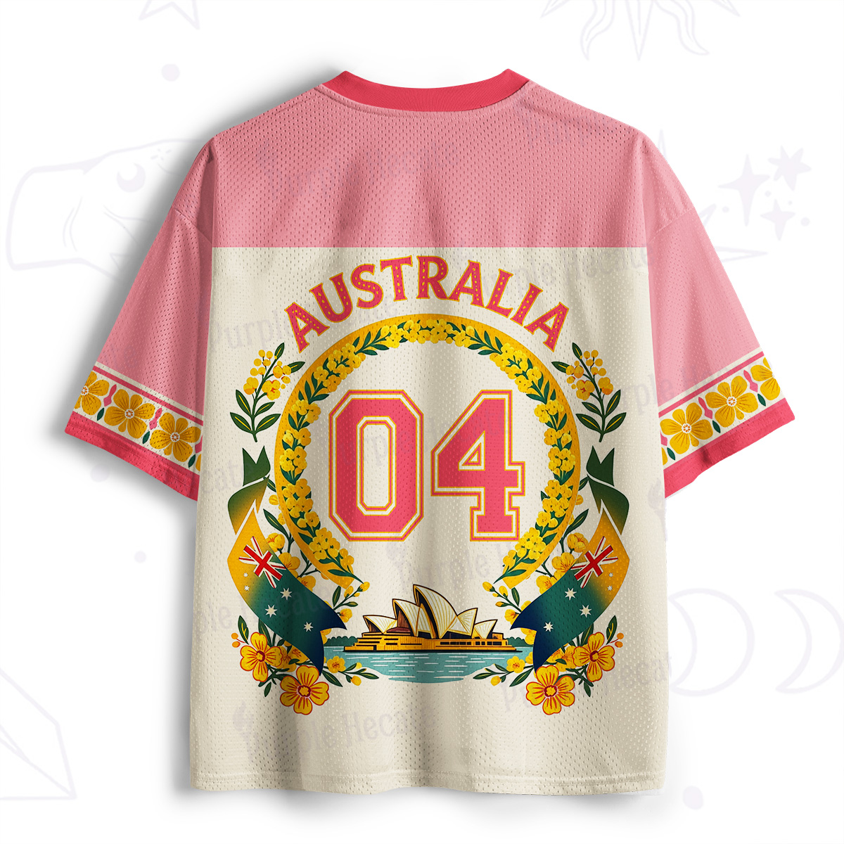 Purplehecate Australia Koala Football Mesh Jersey