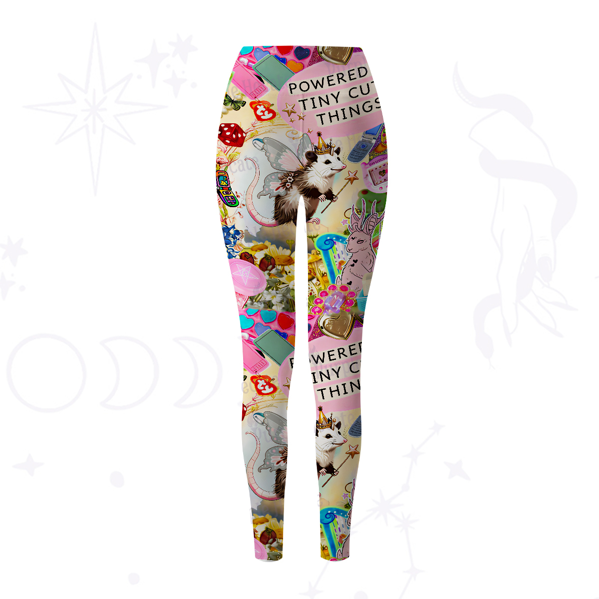 Purplehecate The Opossum Queen's Hoard Yoga Pants