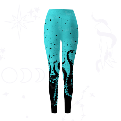 Purplehecate Tentacles of the Deep Yoga Pants