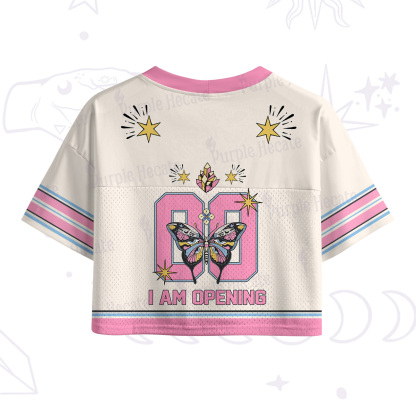 Purplehecate I Am Opening Crop Sports Jersey