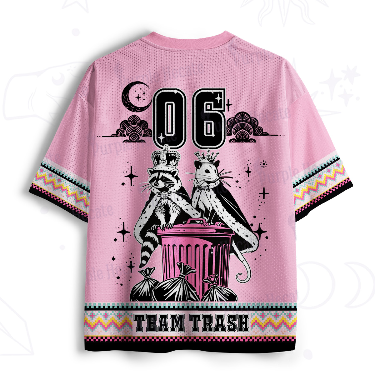 Purplehecate The Kingdom Of Trash Tarot Mesh Jersey