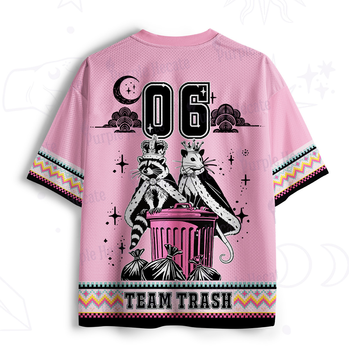 Purplehecate The Kingdom Of Trash Tarot Mesh Jersey