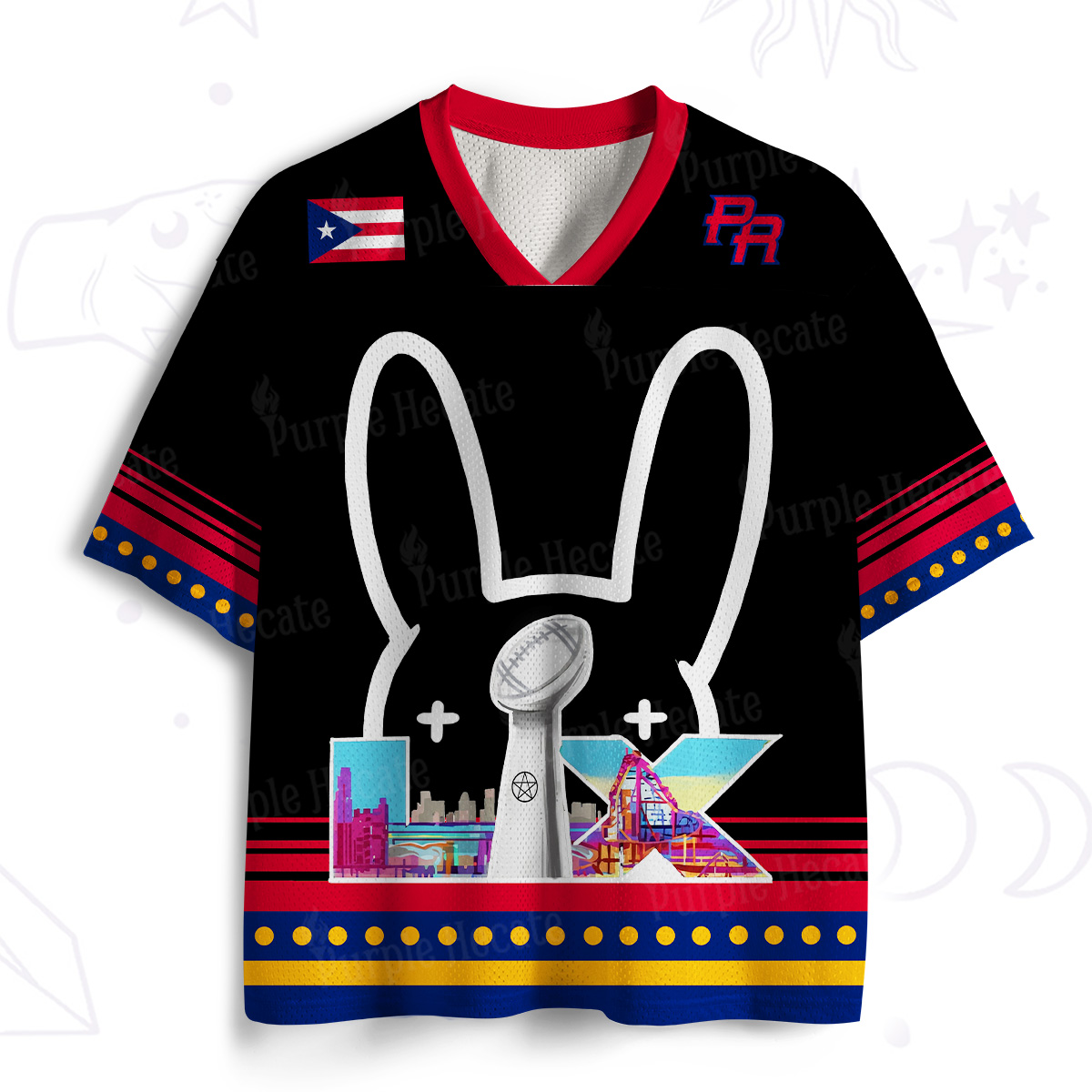 Purplehecate Bunny Beats 94 Mesh Jersey