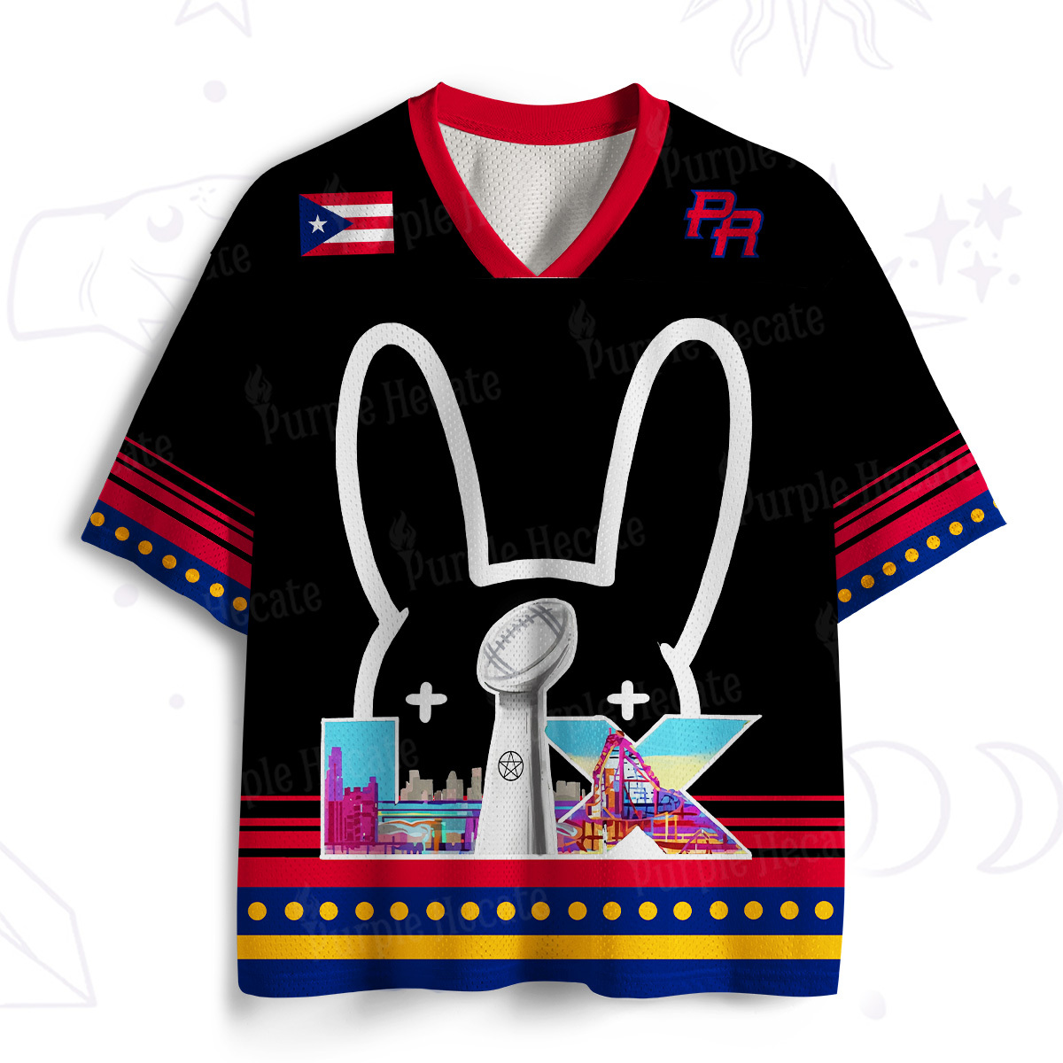 Purplehecate Bunny Beats 94 Mesh Jersey